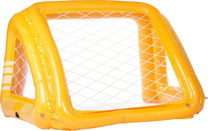 Intex Fun Goals Game - Aufblasbares Wasserballspiel - Wasserballnetz - 140 x 89 x 81 cm & Pool Volle