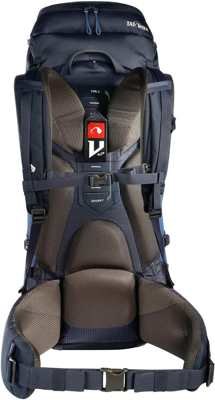 Tatonka Unisex Yukon 60+10 Rucksack (1er Pack) 60+10 Liter Navy / Darker Blue, 60+10 Liter Navy / Da