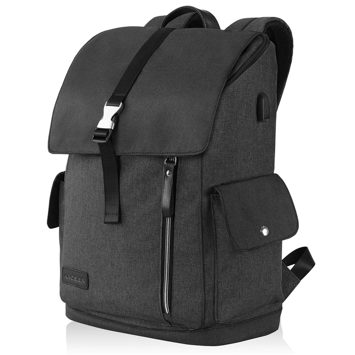KROSER Laptop Rucksack 17,3 Zoll Damen Herren Schultasche Tagesrucksack Wasserabweisend Grosse Gepäc