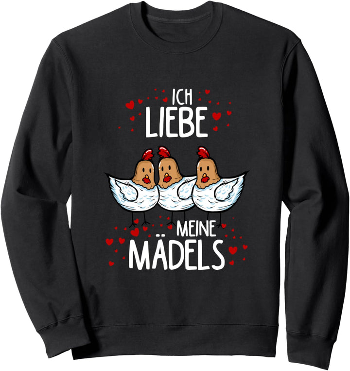 Hühner Landwirtin Huhn Hahn lustig Bauer Landwirt Hähnchen Sweatshirt