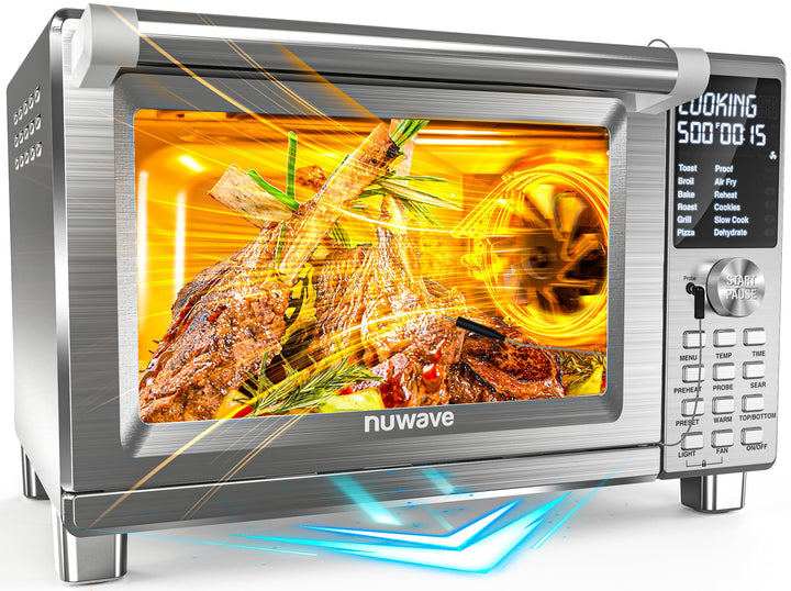 Nuwave Bravo XL Pro Air Freyer Kombigrill Toaster, neues ultraschnelles Konvektionssystem 2024, 35%