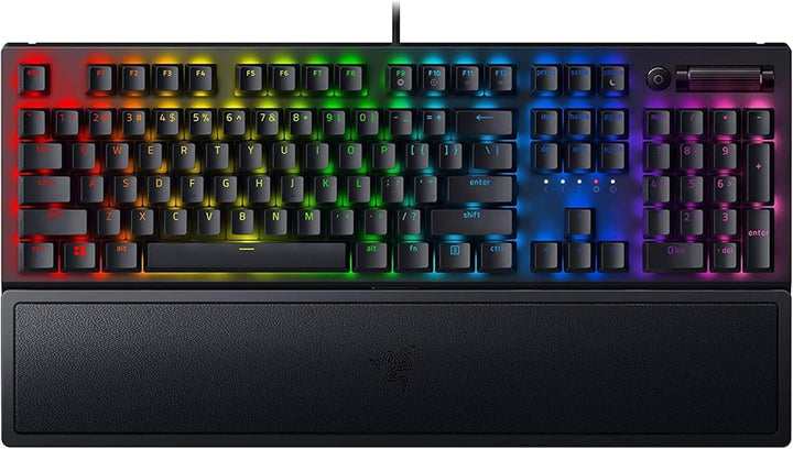 Razer BlackWidow V3 (Green Switch) - Mechanische Gaming Tastatur (Klickende Mechanische Switches, Do