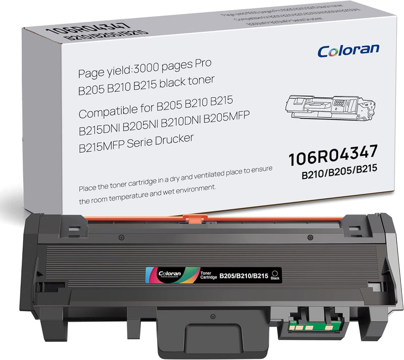 B205 B210 B215 Tonerkartusche Schwarz Kompatibel für Xerox B205 B210 B215 Toner für Xerox B215DNI B2