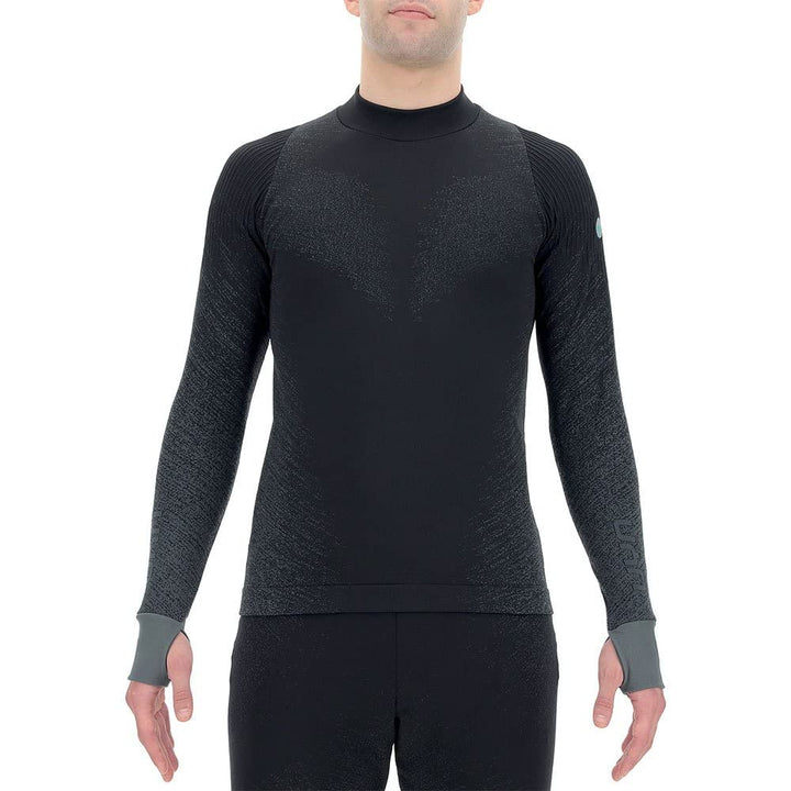 UYN Herren Running Exceleration Sweatshirt (1er Pack) L Black/Cloud, L Black/Cloud