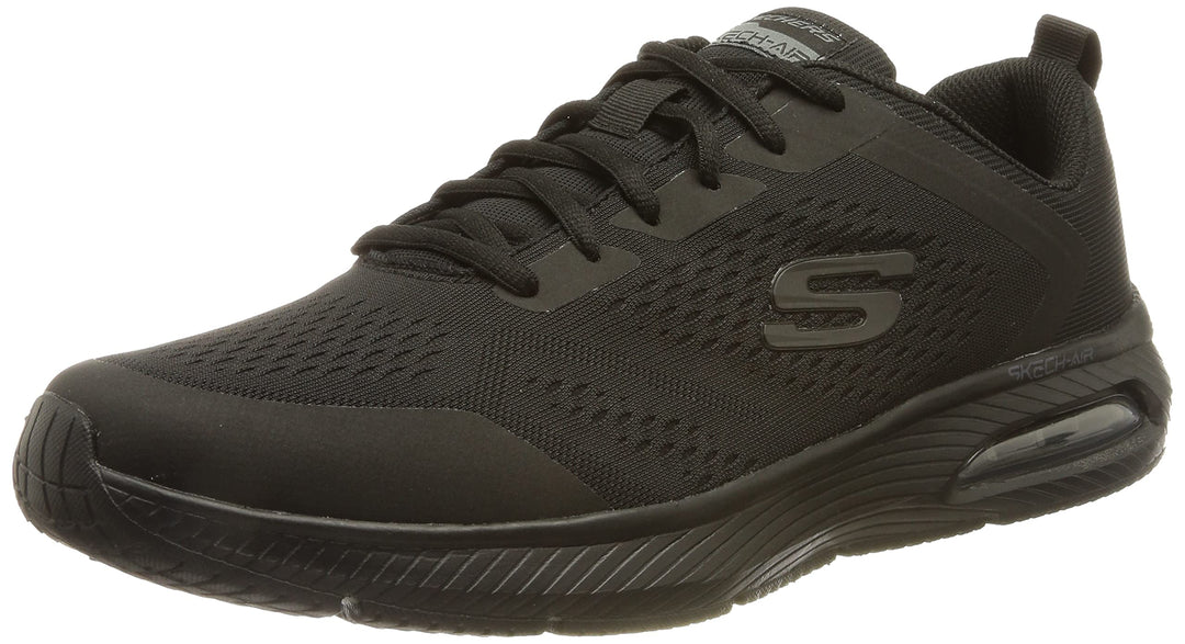 Skechers Herren Dyna-air-pellandKlassische und professionelle Schuhe 40 EU Black Mesh Synthetic Blac