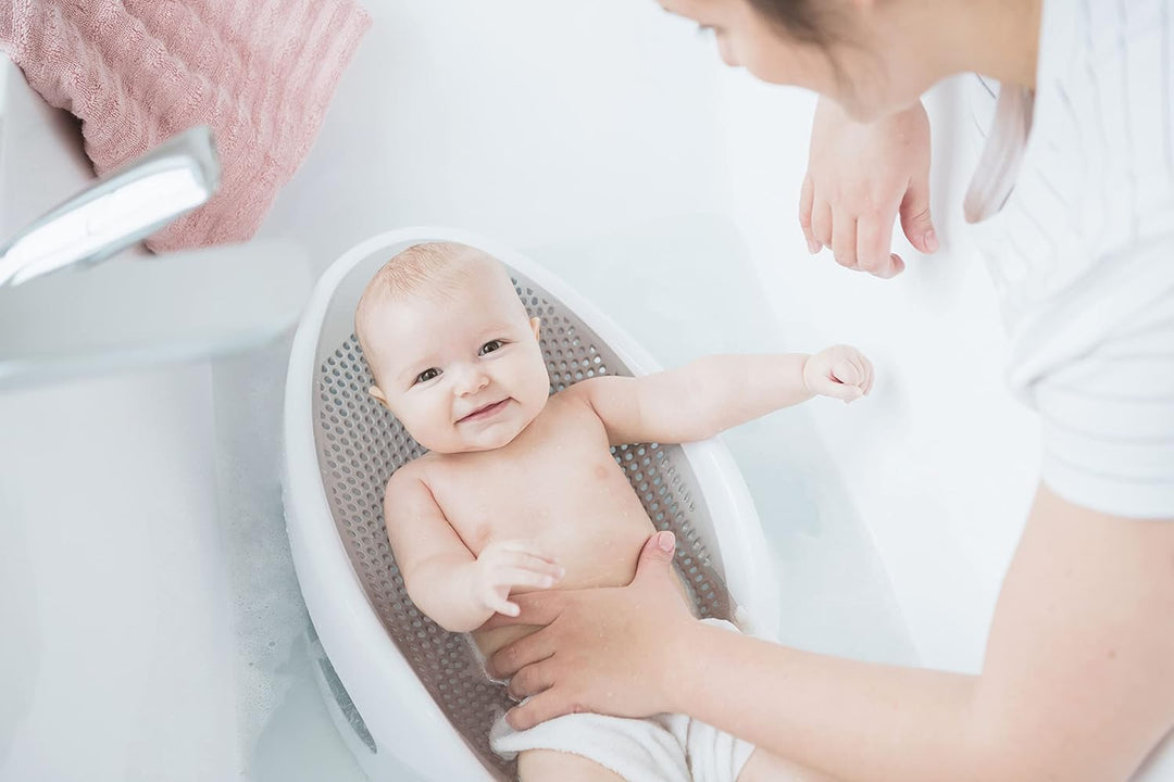 Angelcare ergonomischer Badesitz für die grosse Badewanne oder Dusche, Light Aqua, angenehm weiche L