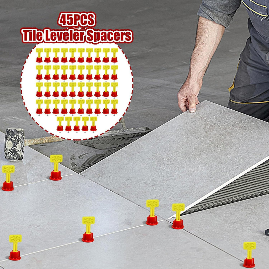 Fliesenausgleichsabstandhalter 45 Stück Fliesen Verleger System | Wand Anti-Lockerungs System Für Du
