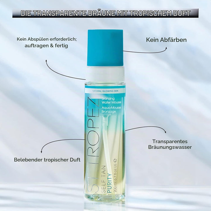 St.Tropez Self Tan Purity Bronzing Water Mousse Single, Single