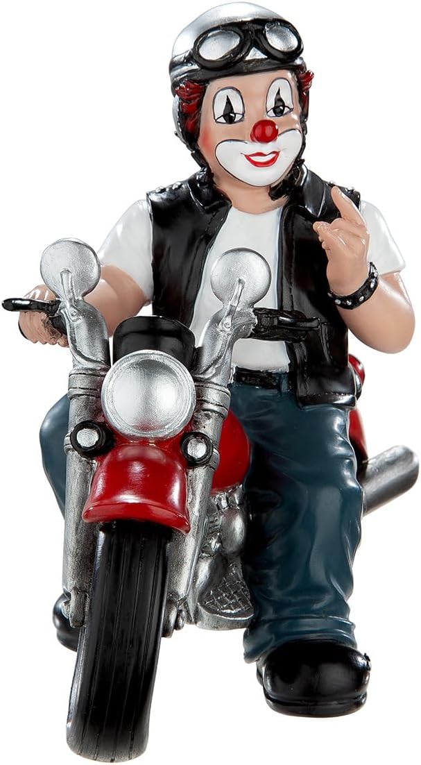 Gildeclown Biker - Geschenke für Männer - Motorradfahrer Glücksbringer 11 cm 03 Gildeclown - Heavy B