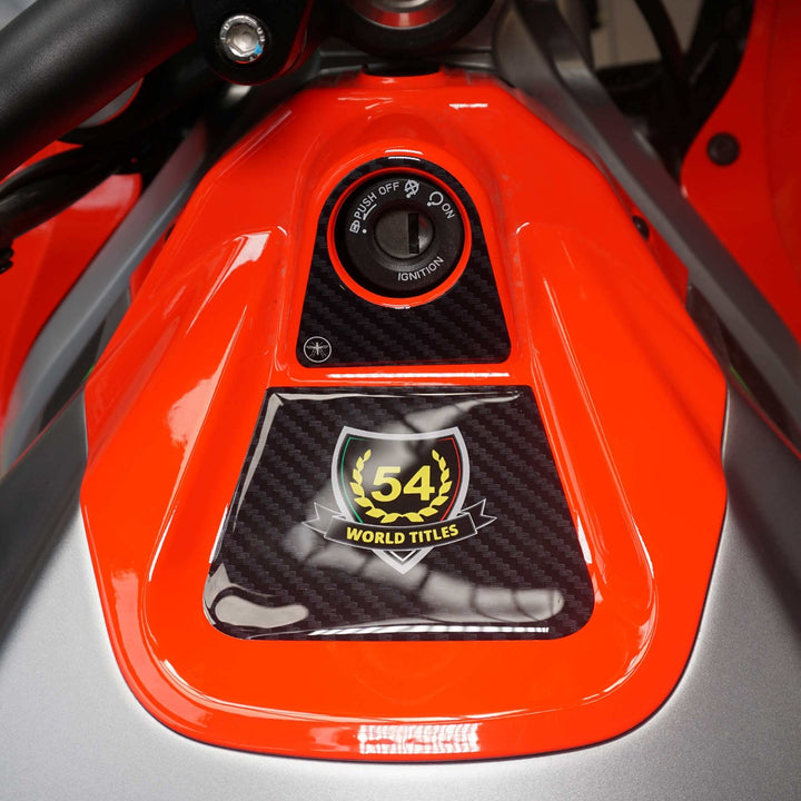 labelbike - 3D Aufkleber Motorrad Zündschlüsselbereich Schutz und Dekoration in Harz kompatibel mit