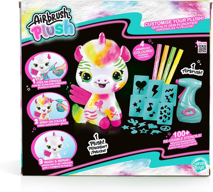 Canal Toys AIRBRUSH PLUSH Neon Einhorn