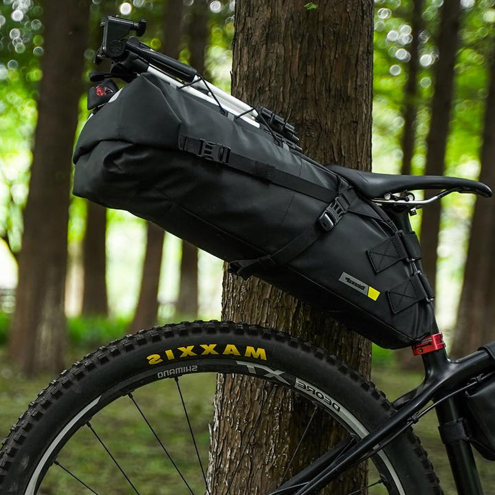 UBORSE Fahrrad Satteltasche Wasserdicht 10L/ 13L Bikepacking Satteltasche Fahrradtasche Sitztasche A