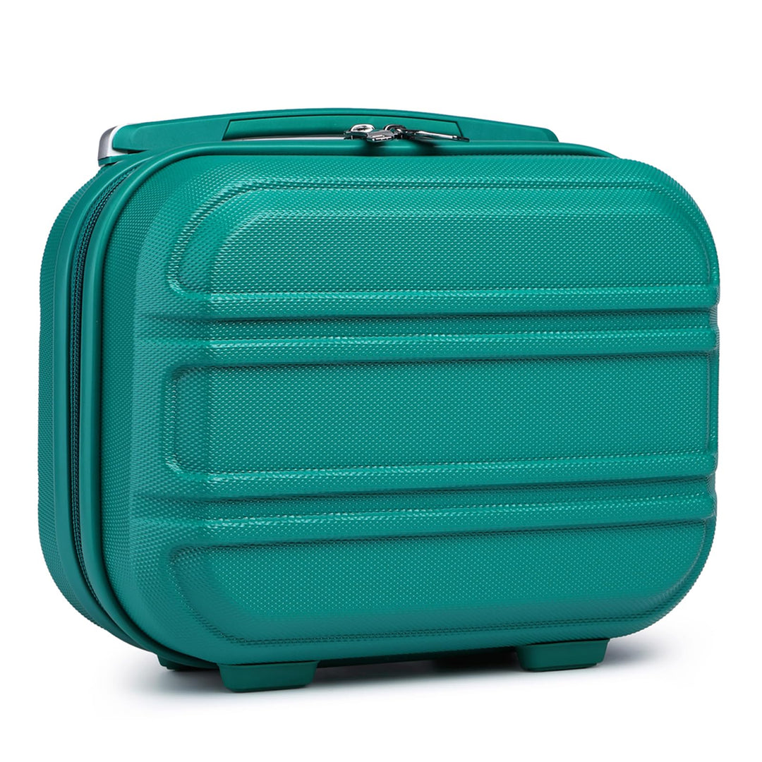 Kono Kosmetikkoffer Schminkkoffer Box Organizer Beauty Case, türkis, 30,5 cm, Kosmetikkoffer Türkis