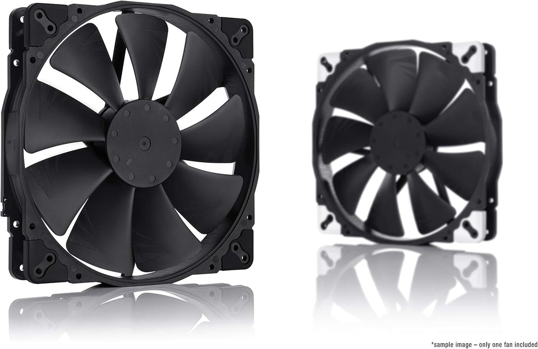 Noctua NF-A20 PWM chromax.black.swap, Leiser Premium-Lüfter, 4-Pin (200x30mm, Schwarz)