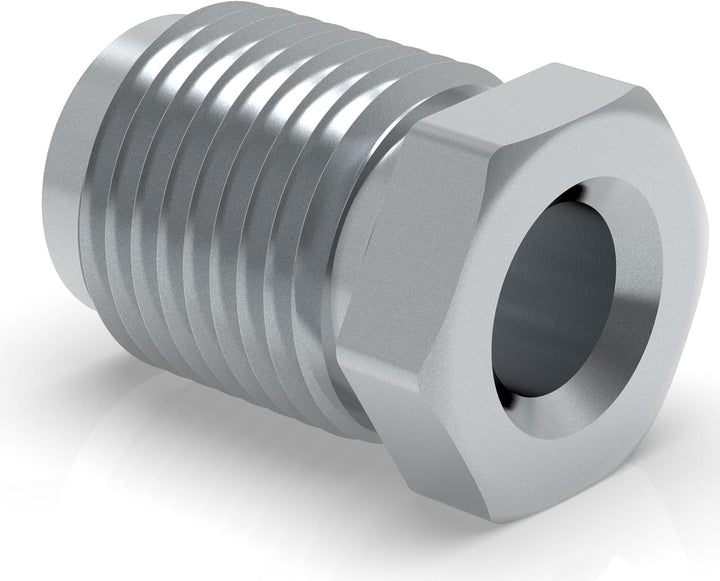 100x Verschraubung M12 x 1 für Bremsleitung 6,0 mm Bördel E Typ B Profi Verbinder DIN/ISO 1651 konfo
