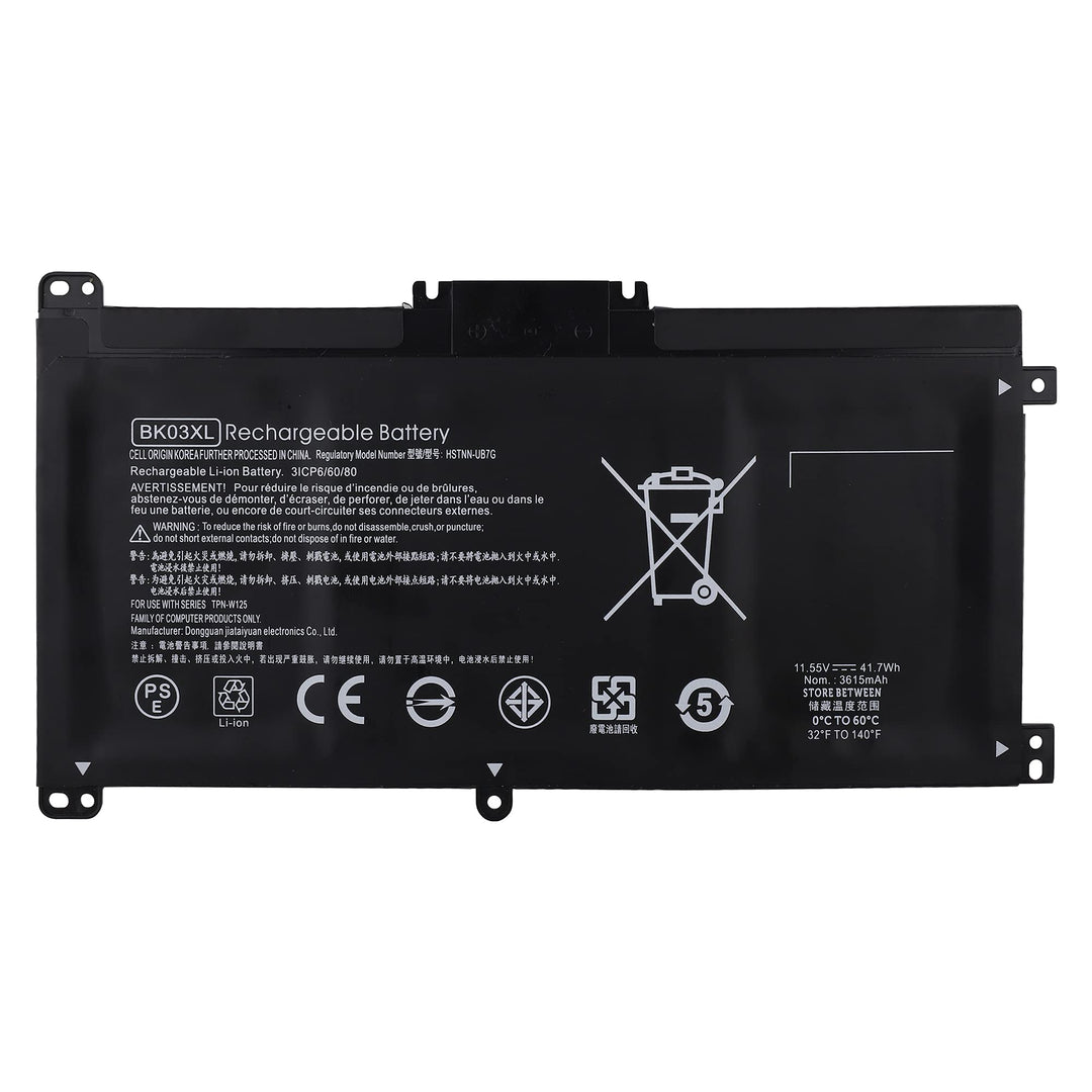 Swark Laptop BK03XL Akku Kompatibel mit HP Pavilion X360 14-BA000 14M-BA000 14m-ba011dx