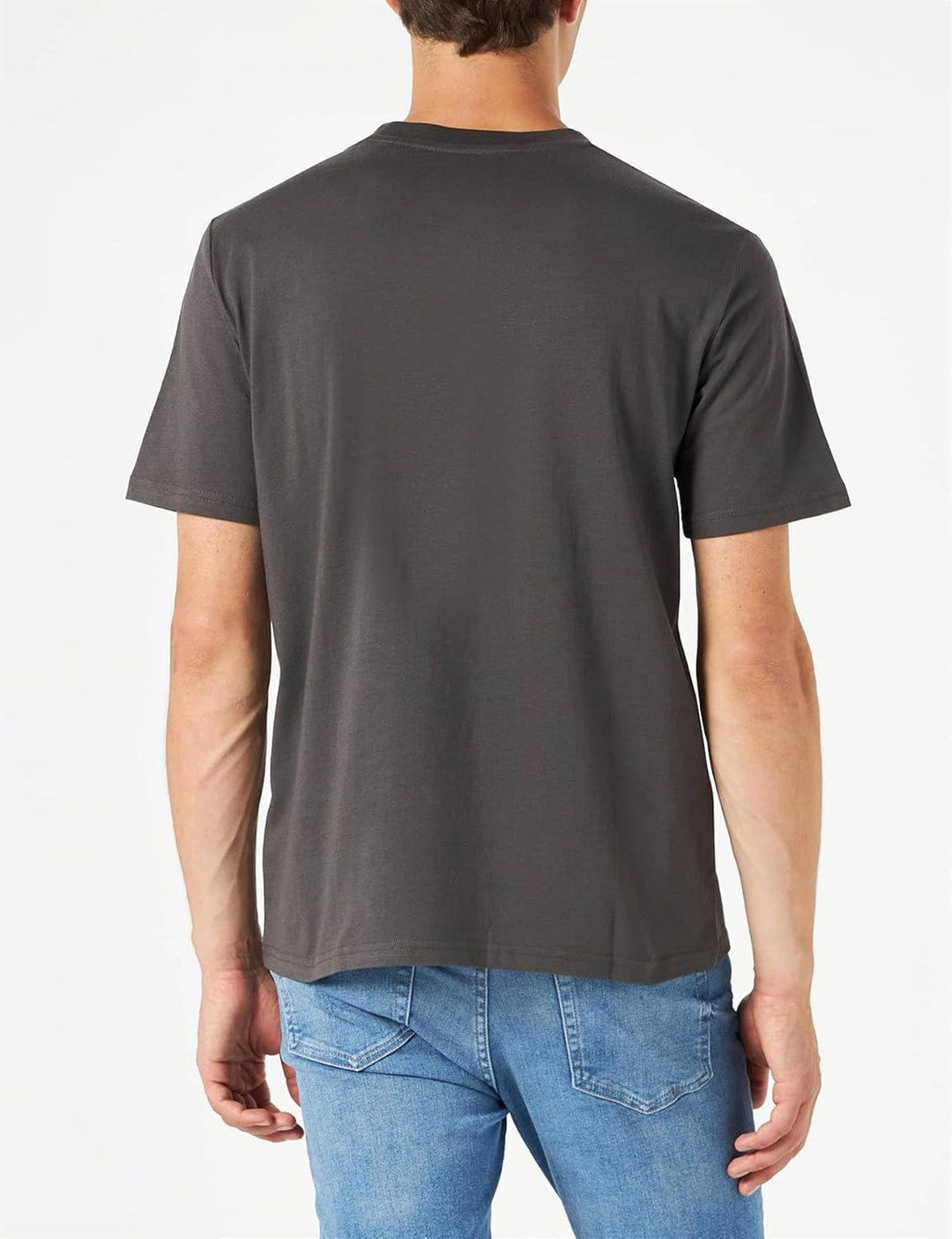 Marc O'Polo Herren B21201251052 T-Shirt, gray pinstripe, M M Grau New, M Grau New
