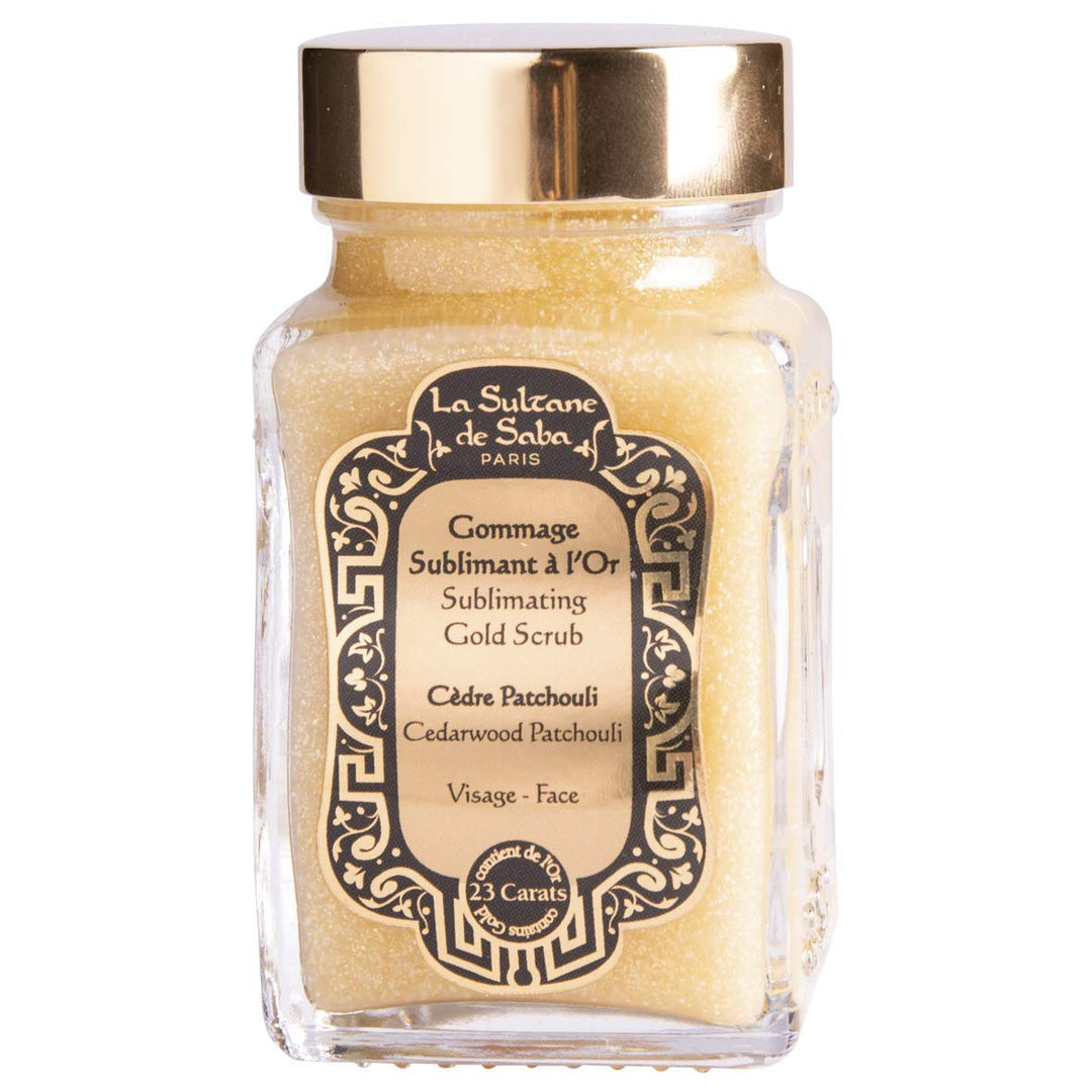 Scrub Zedernholz und Patchouli La Sultana de Saba Bereich Anti-Aging-Gold- Einheitsgrösse MEHRFARBIG