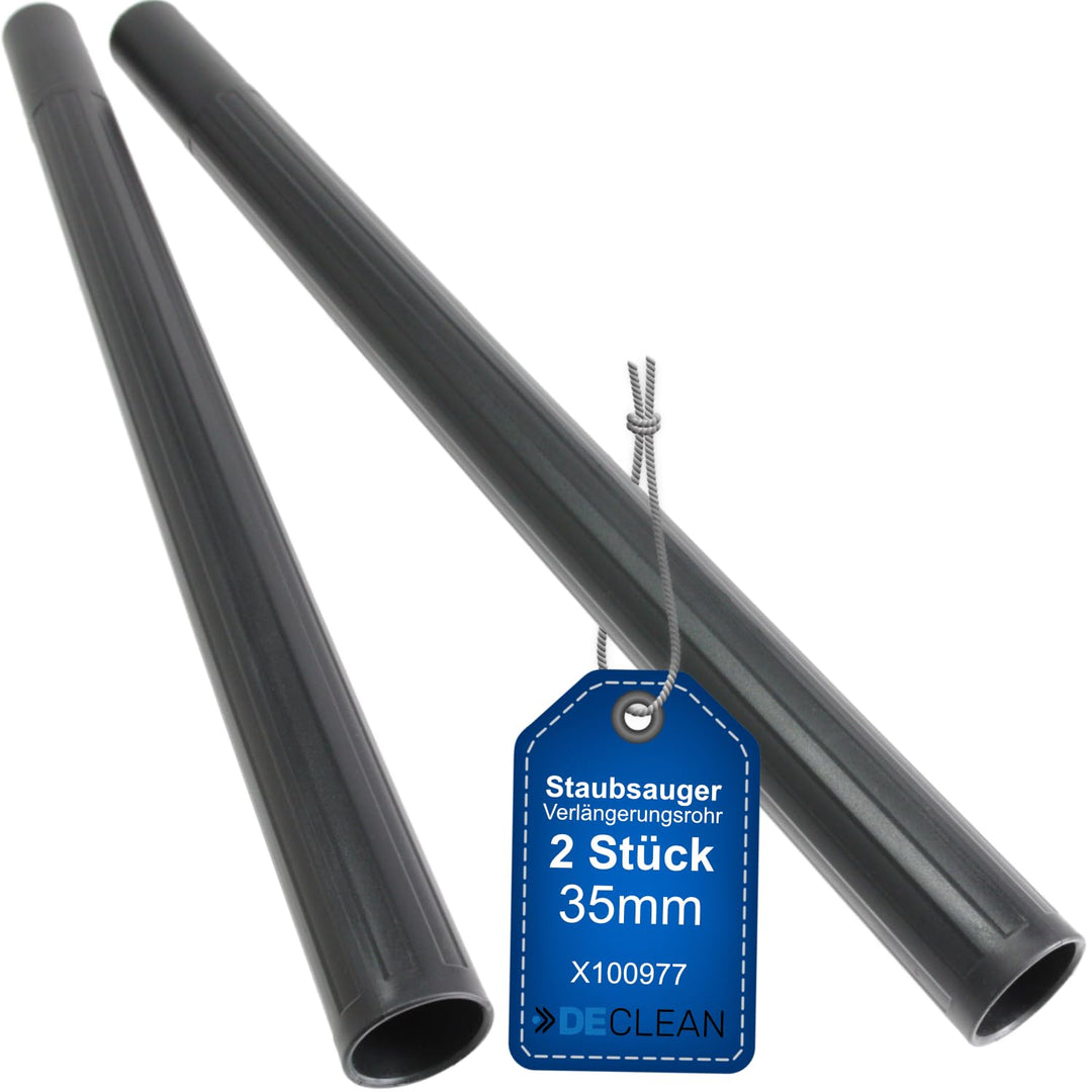 Staubsaugerrohr 35 mm Verlängerung kompatibel mit Starmix uClean eCraft | DeClean Staubsaugerrohr -