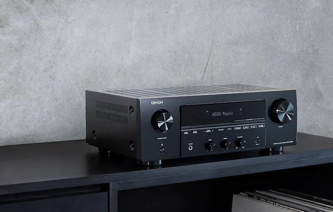 Denon DRA-800H Stereo Receiver und Verstärker, Alexa Kompatibel, 5 HDMI Eingänge, Phono-Eingang, Blu