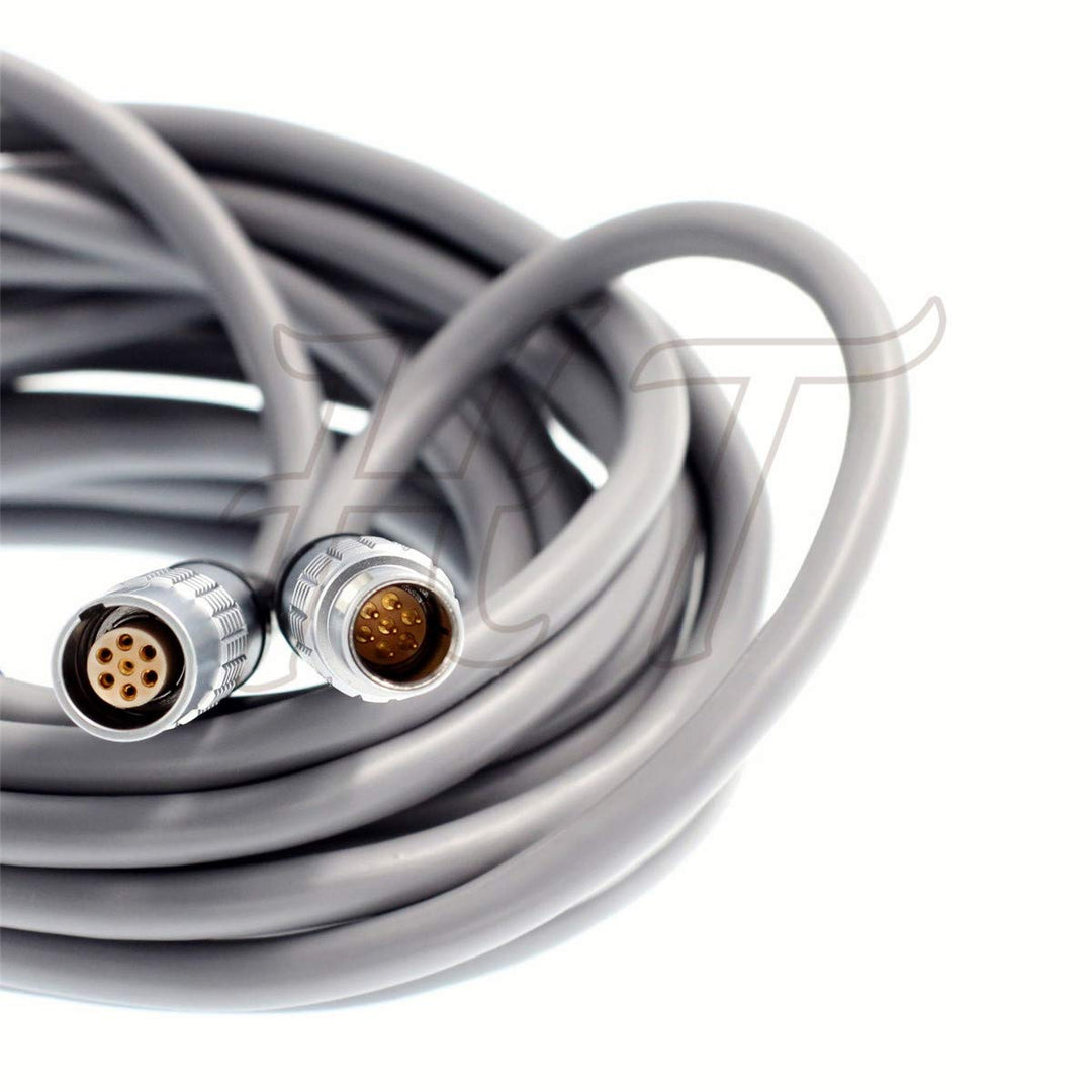 HT-Kabel Mikrofon-Soundanalysator, 7-polig, männlich auf weiblich, geschirmtes Kabel für Norsonic Kl