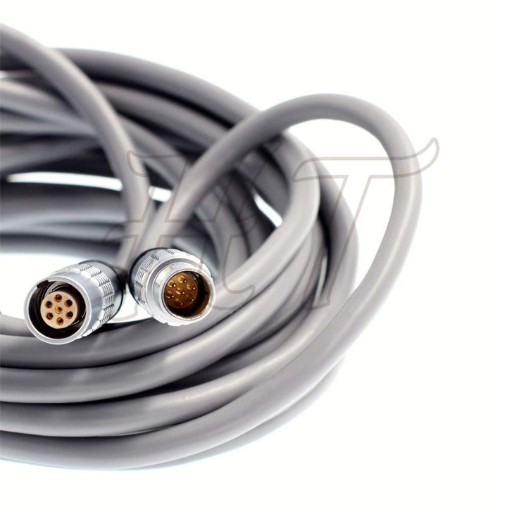 HT-Kabel Mikrofon-Soundanalysator, 7-polig, männlich auf weiblich, geschirmtes Kabel für Norsonic Kl