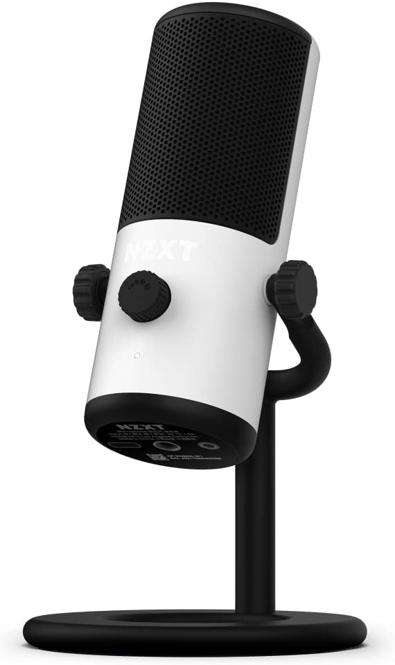 NZXT Capsule Mini USB-Mikrofon - AP-WMMIC-W1 - Hohe Auflösung – Nierenförmige Richtcharakteristik –