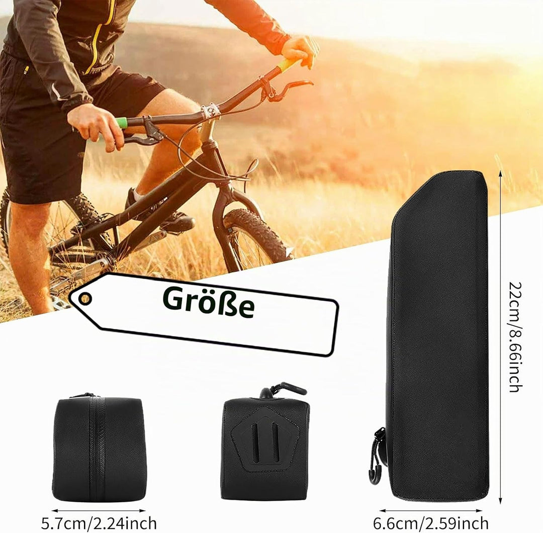Fahrrad Rahmentasche,wasserdichte Fahrradtasche Rahmen,Lenkertasche Oberrohrtasche,Bikepacking Oberr