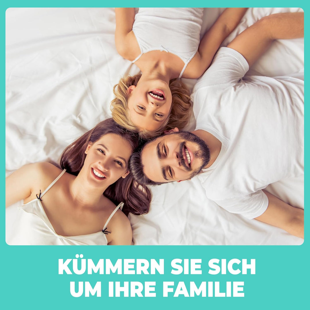 Matratzenschoner 90 x 200 cm Wasserdichte 2 Stk. Matratzenauflage aus Baumwolle Nässeschutz Inkontin