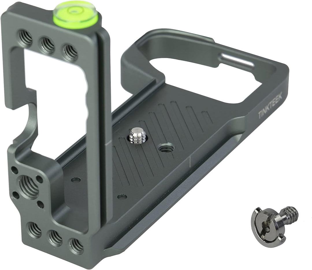 TINKTEEK Leaf Kamera L Winkel für A7R4 A7R IV A7RIV L Bracket Schnellwechselplatte L Halterung L Pla