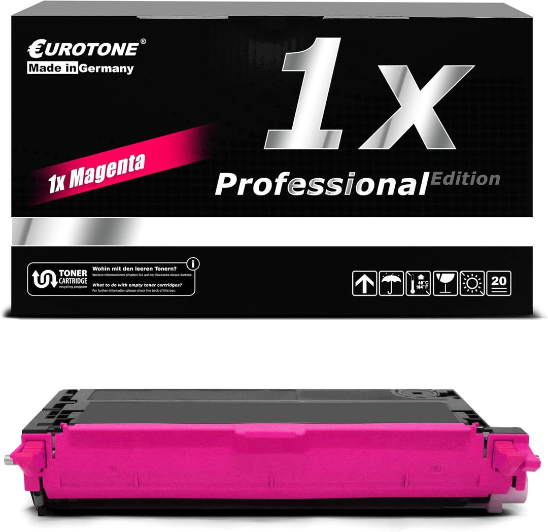 Eurotone 1x Müller Printware Toner für Dell 3110 3115 cn ersetzt 593-10172 RF013 Magenta Rot XG723 1
