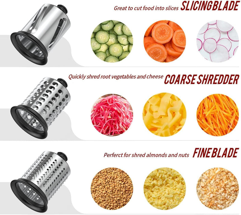 Gemüseschneider für kitchen aid Küchenmaschine, Slicer Shredder Aufsatz für kitchenaid Zubehör,Gemüs