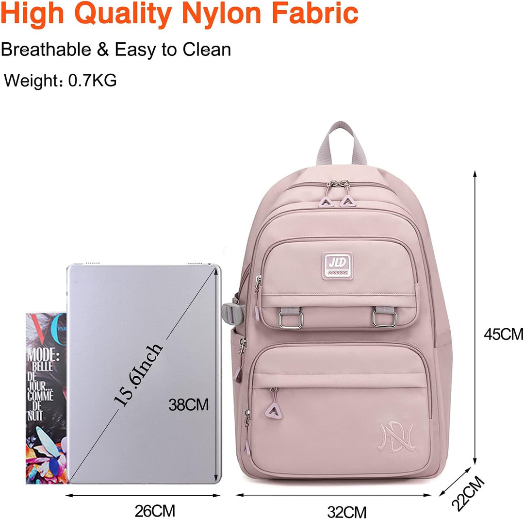FANDARE Kinderrucksack Schulranzen Schultaschen Jungen Mädchen Schulrucksack Kinder Schultasche für