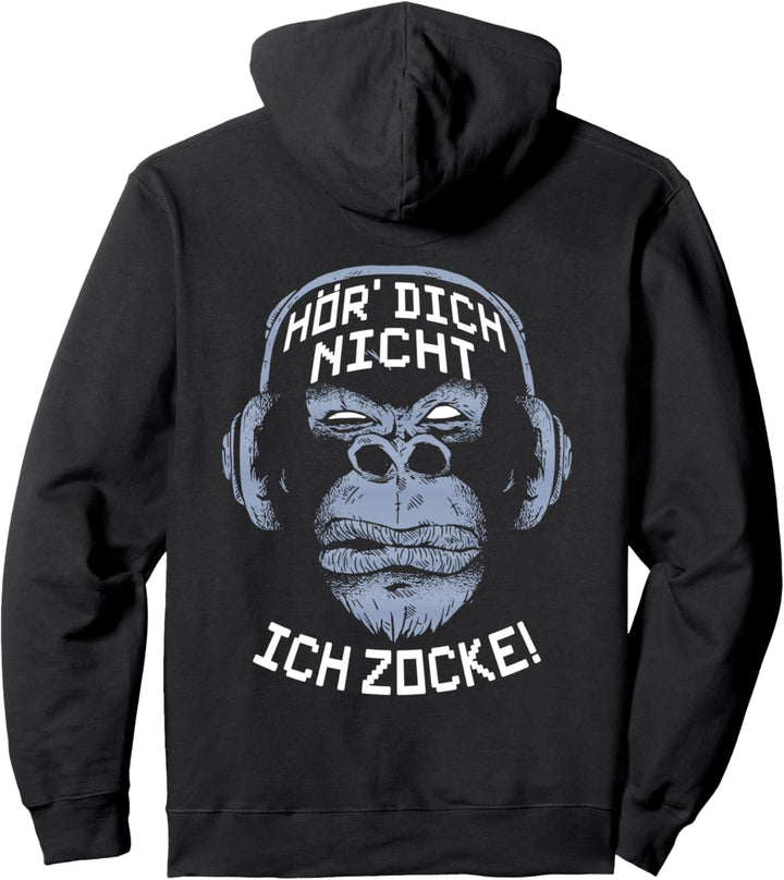 Ich Höre Dich Nicht Ich Zocke I Gaming Merchandise Pullover Hoodie