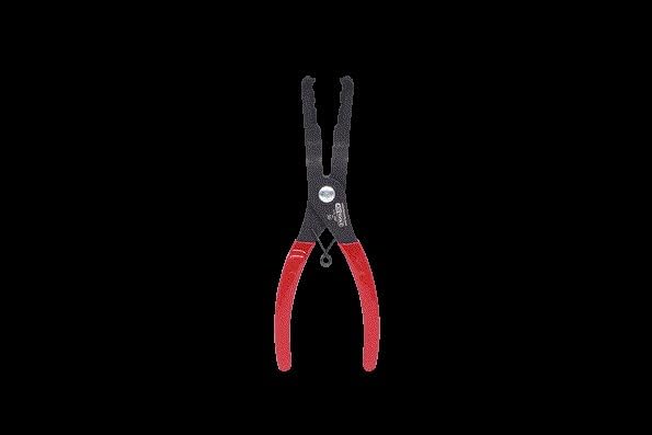 KS Tools 115.1087 Trim-Clip-Zange, Zangenende 35°, 190mm