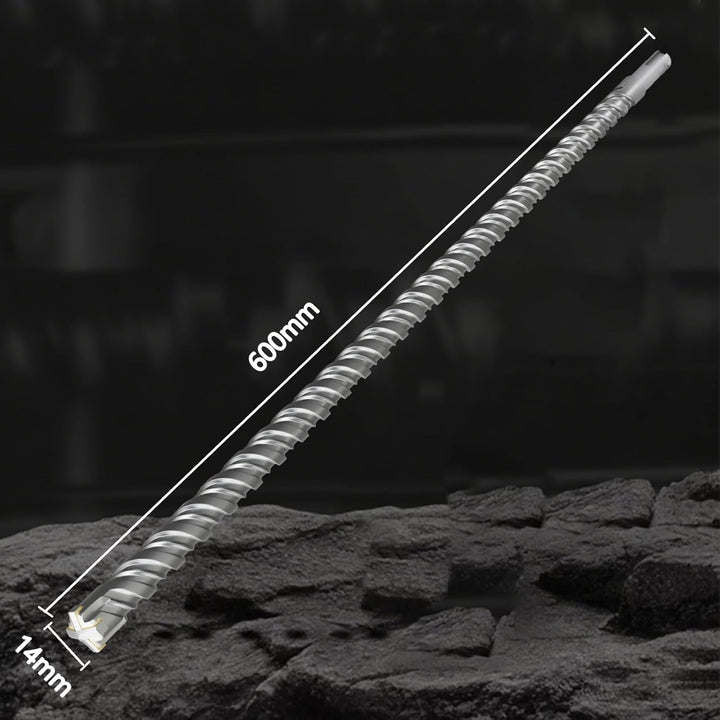 CATITO 14x600 SDS PLUS Bohrer, Schlagbohrer, Hammerbohrer, Professionelle Betonbohrer, ideal zum Boh
