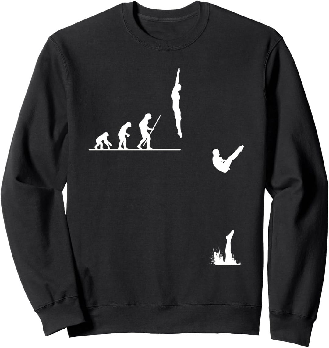 Wassertauchen Wasserspringen Sweatshirt