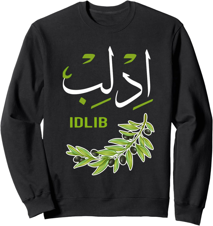 Idlib City, Syrien-Flagge. Sweatshirt