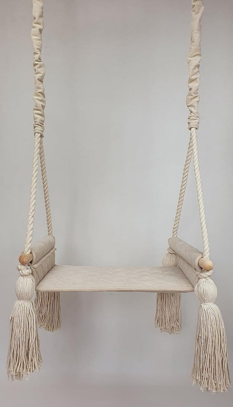 Create for you® - Baby Schaukel Indoor, Grosse Kinderschaukel Holz, Schaukel Baby, Babyschaukel Türr