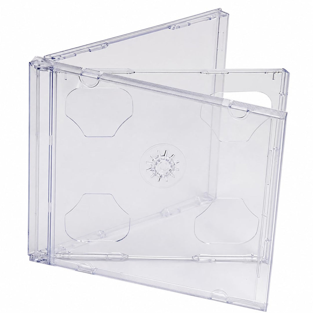 10 CD/Dvd Double Jewel Cases klar dragontrading ® Profi Qualität