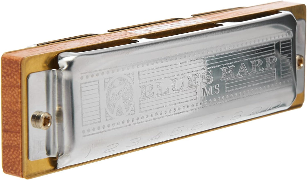 Hohner Blues Harp Mundharmonika in F-Dur Single, Single
