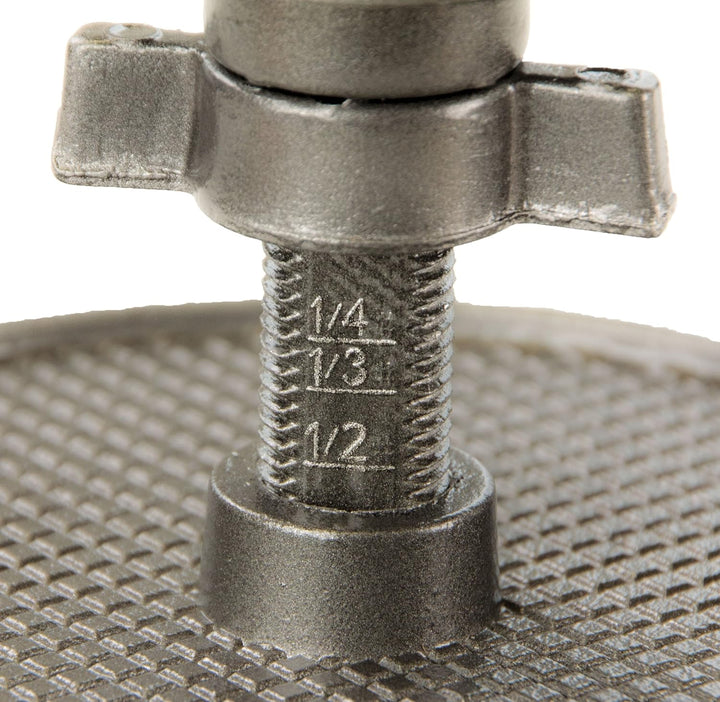 Höhenverstellbare Burger Presse aus antihaftbeschichtetem Aluminiumguss Zum Herstellen von Perfekt G