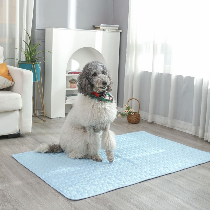 Kühlmatte Hunde, Selbstkühlende Hundematte, Kühldecke Katzen, Ungiftig Kühlkissen für Haustiere, Was