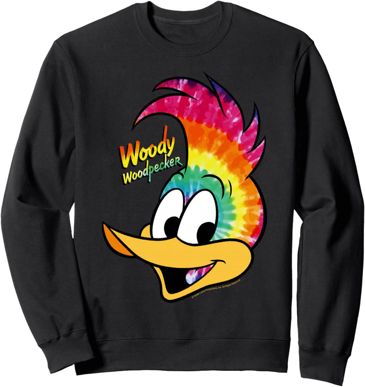 Woody Woodpecker Tie Dye Portrait Sweatshirt