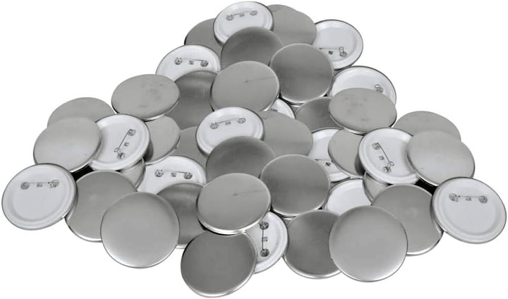 vidaXL Buttonrohlinge Rohlinge für Buttonmaschine Buttonteile 58mm 500 Sets 58 mm, 58 mm