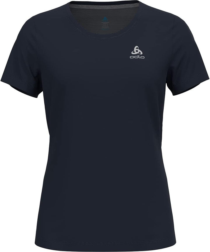 ODLO Damen S/S Crew Neck F-Dry T-Shirt XL Dark Sapphire, XL Dark Sapphire