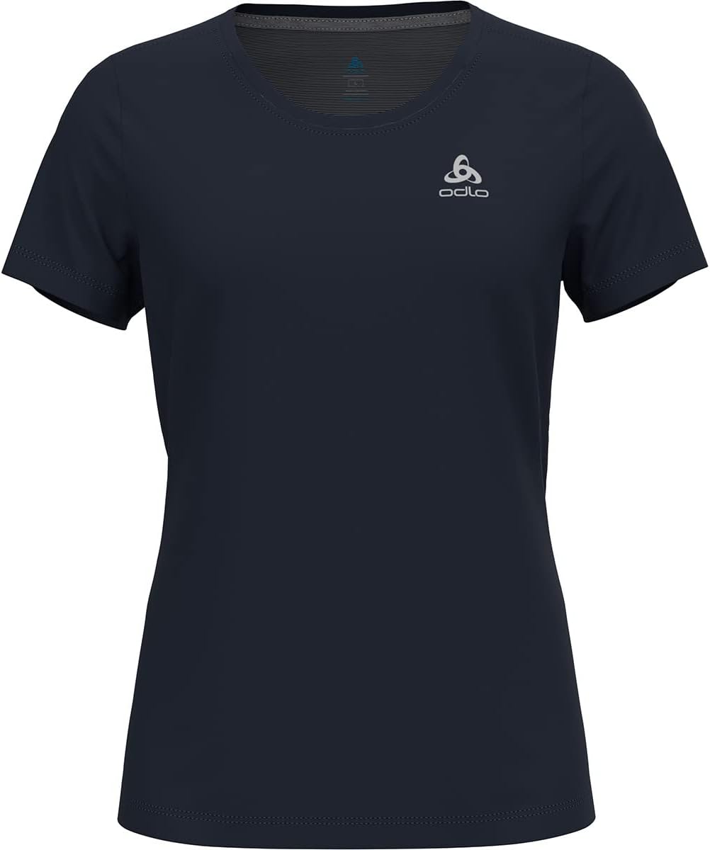 ODLO Damen S/S Crew Neck F-Dry T-Shirt XL Dark Sapphire, XL Dark Sapphire