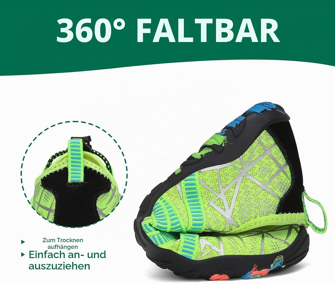 SAGUARO Badeschuhe Kinder Wasserschuhe Schwimmschuhe Jungen Mädchen Aquaschuhe Strandschuhe rutschfe