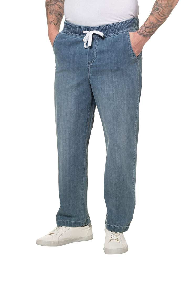 JP 1880 Herren grosse Grössen Übergrössen Menswear L-8XL Hose, Jeanslook, 4-Pocket, Relaxed Fit 7268
