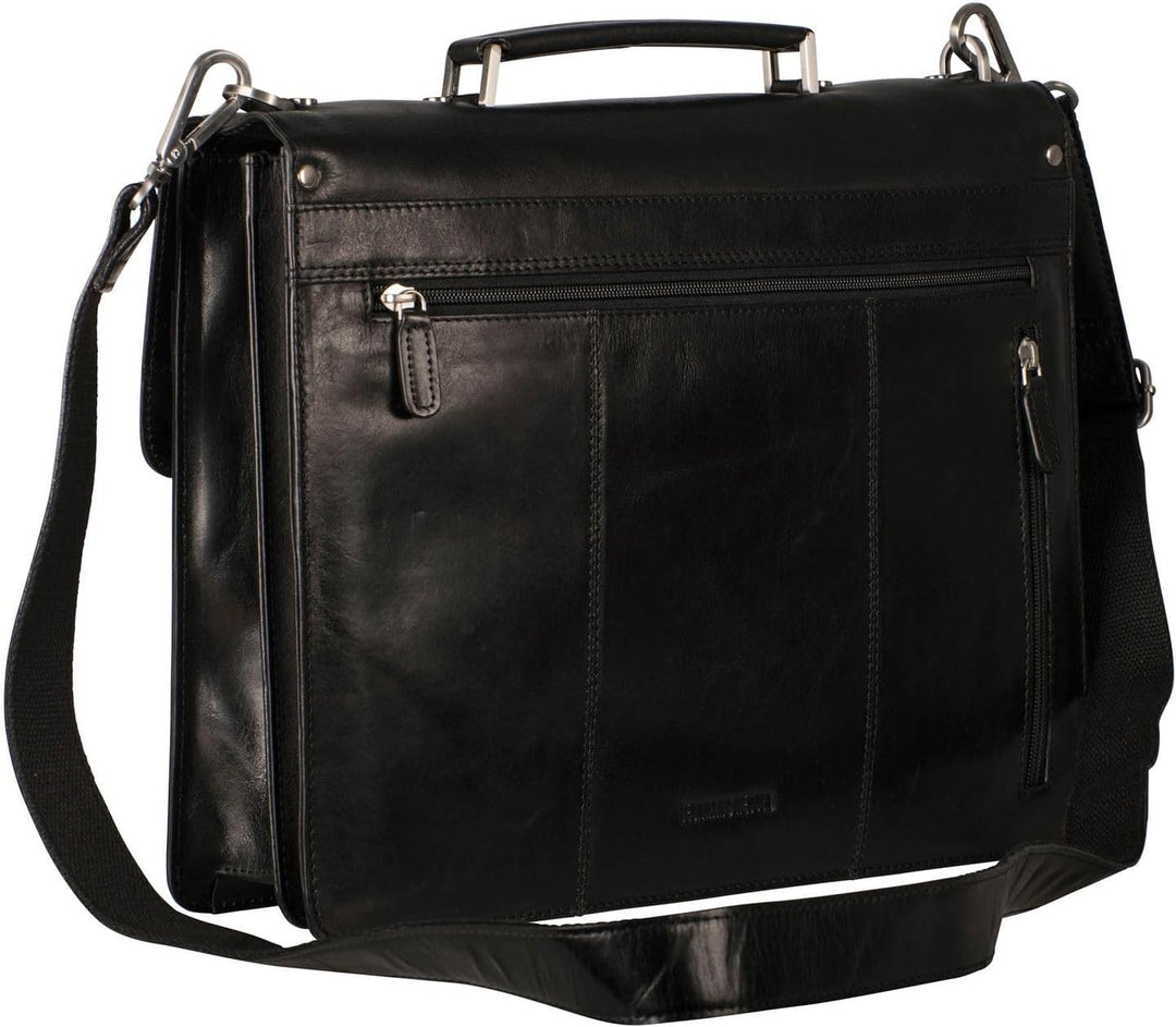 Leonhard Heyden Cambridge Aktentasche Leder 40 cm Laptopfach